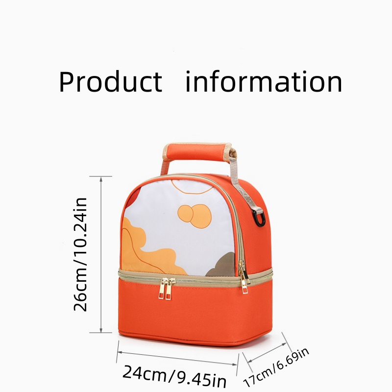 Portable milk bag for work, breast milk ice bag, breast suction device, storage bag, insulated bag, fashionable mommy bag,weight 330g