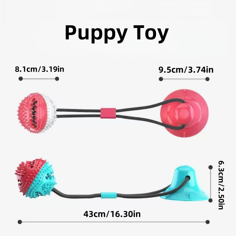 [DFC]Pet Toys, Voiceable, Teething Feeders, Gnawing Balls, Suction Cups, Dog Toys, Dog Teething Toys