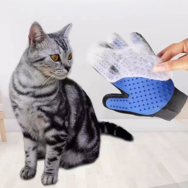 [DFC]Cat Petting Gloves, Cat Combs, Pet Hair Removal Combs, Bathing Gloves, Cat Hair Grooming Tools
