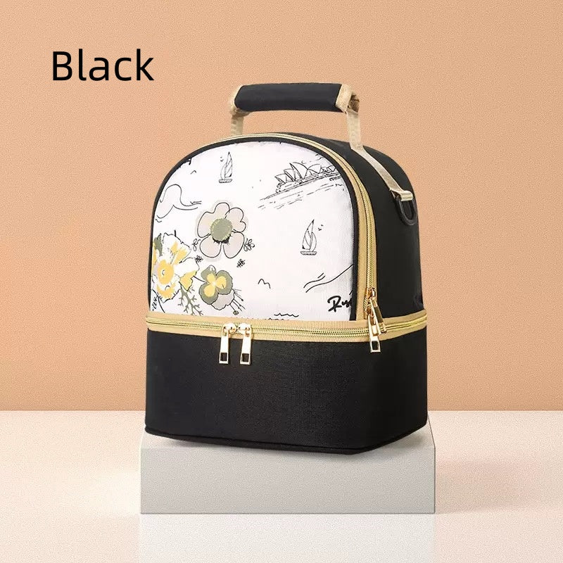 Portable milk bag for work, breast milk ice bag, breast suction device, storage bag, insulated bag, fashionable mommy bag,weight 330g