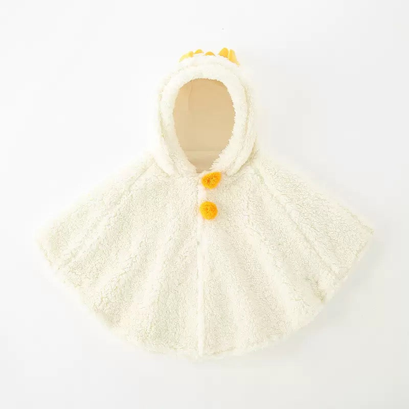 [DFC] Windproof Coat For Spring And Winter, Autumn And Winter Baby Shawl, Plush And Warm Style