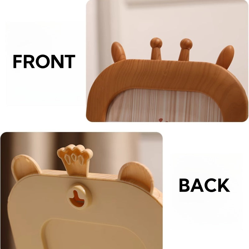 [FREE DELIVERY] Photo Frame 7inch Size 15.7cm*23cm Imitation Wood Design Kids Picture Frame Family Picture Frame Desktop Placed Or Wall-mounted