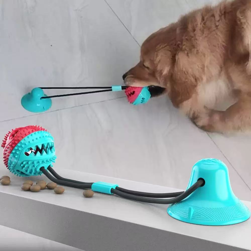 [DFC]Pet Toys, Voiceable, Teething Feeders, Gnawing Balls, Suction Cups, Dog Toys, Dog Teething Toys