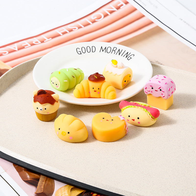 Stress Relief Squishy Blind Box! Baking Dango Vent Toy - Lucky Gift for Children's Wishes