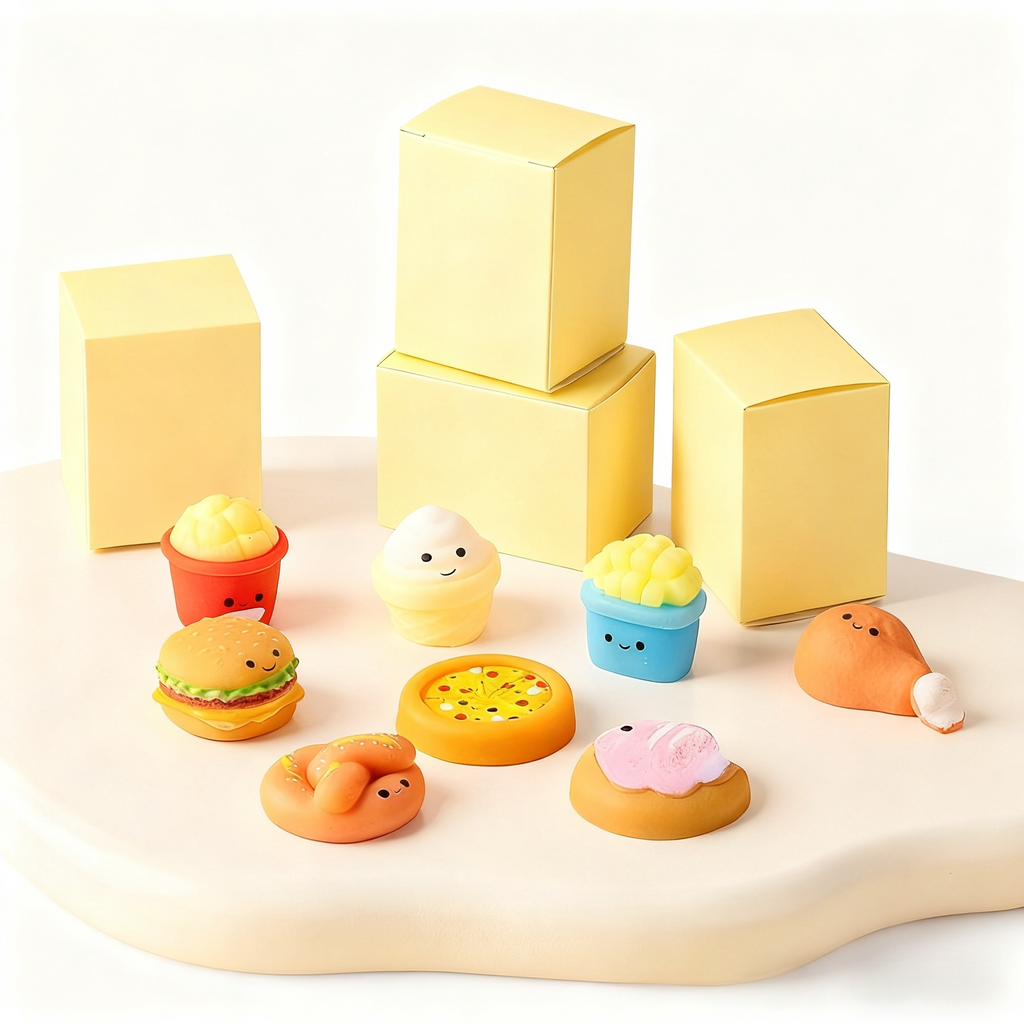 Stress Relief Squishy Blind Box! Baking Dango Vent Toy - Lucky Gift for Children's Wishes