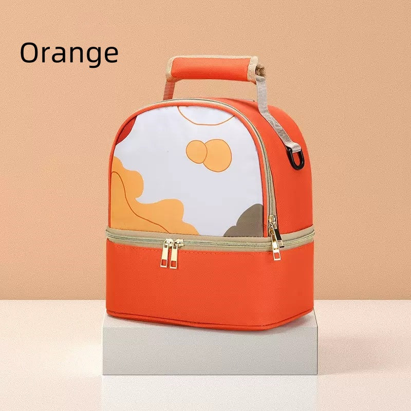 Portable milk bag for work, breast milk ice bag, breast suction device, storage bag, insulated bag, fashionable mommy bag,weight 330g
