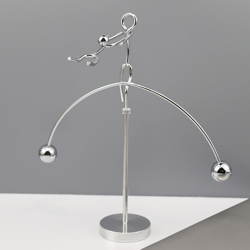 Physical Balance Flying Man Tumbler - Creative Desktop Ornament, Holiday Gift for Kids & Students