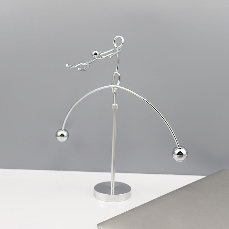 Physical Balance Flying Man Tumbler - Creative Desktop Ornament, Holiday Gift for Kids & Students