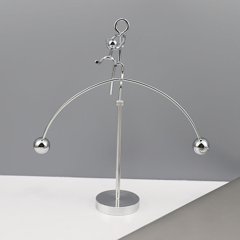 Physical Balance Flying Man Tumbler - Creative Desktop Ornament, Holiday Gift for Kids & Students