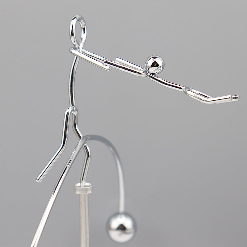 Physical Balance Flying Man Tumbler - Creative Desktop Ornament, Holiday Gift for Kids & Students