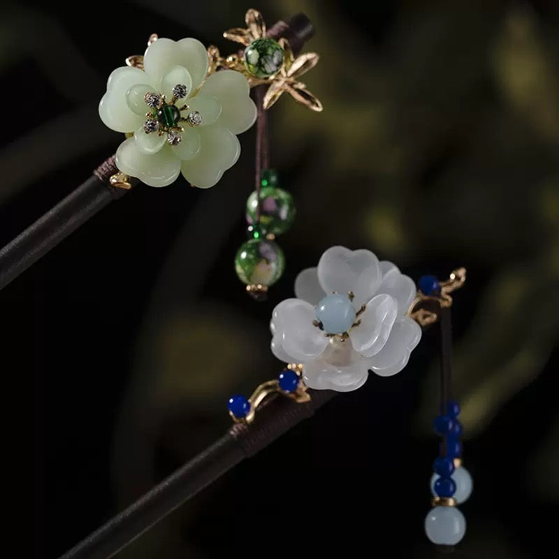 [DFC]Ancient-style Hairpins, Wooden Hairpins, Noble And Elegant Headwear, Updo Hair,  Valentine's Day And Halloween Gifts