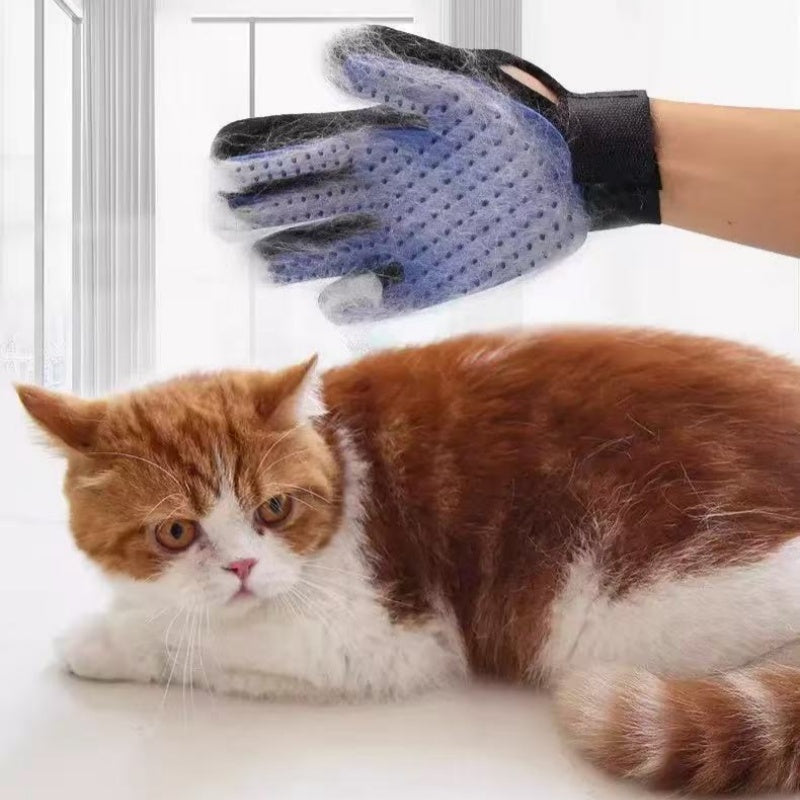 [DFC]Cat Petting Gloves, Cat Combs, Pet Hair Removal Combs, Bathing Gloves, Cat Hair Grooming Tools