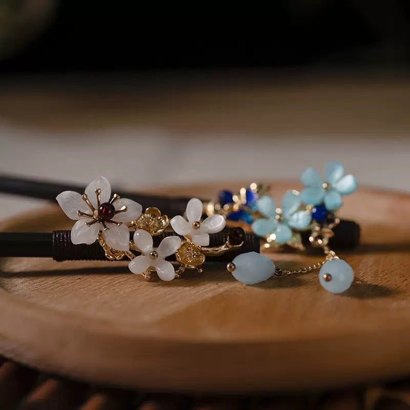 [DFC]Ancient-style Hairpins, Wooden Hairpins, Noble And Elegant Headwear, Updo Hair,  Valentine's Day And Halloween Gifts
