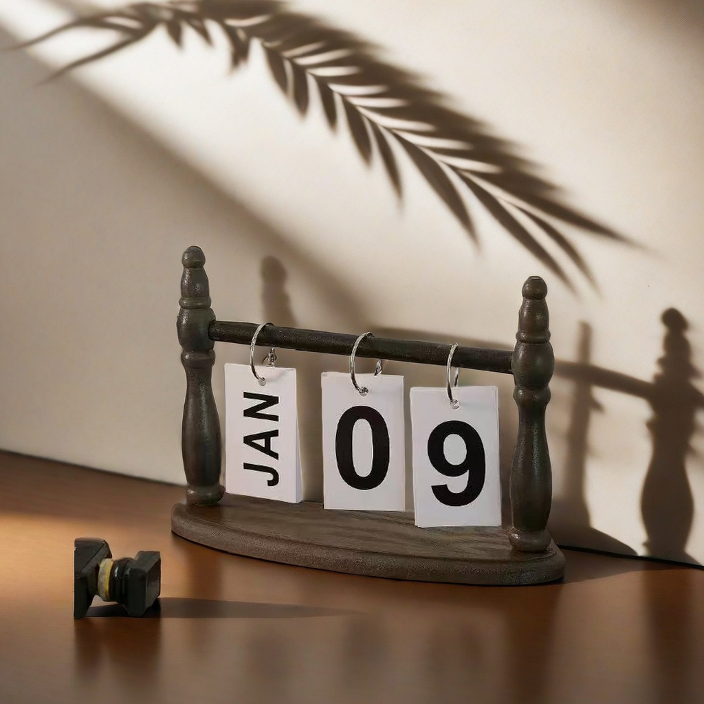 [DFC]Office Calendar, Detachable And Page-flipping Calendar, Simple Style Calendar, Desk Placed, Living Room Or Dormitory