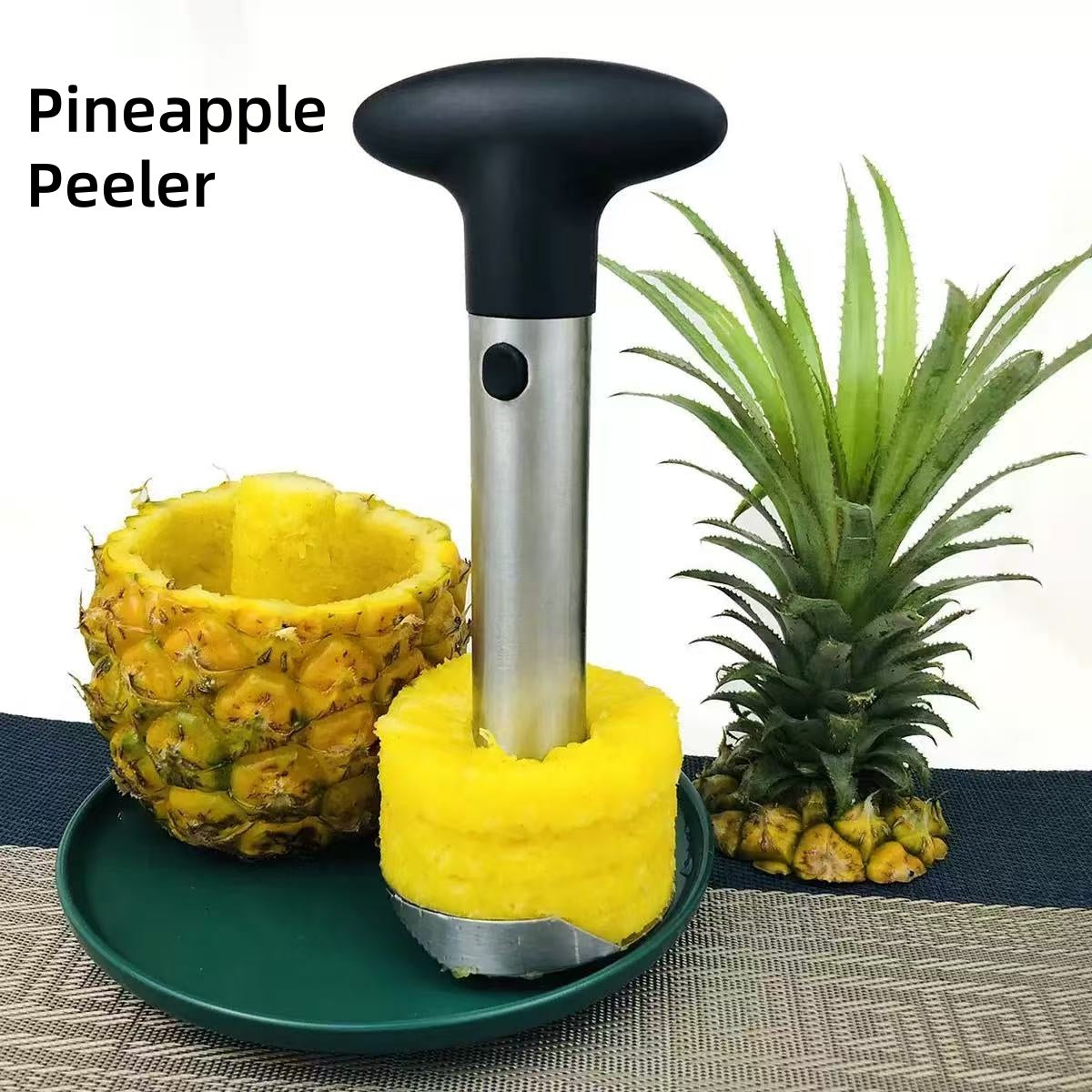 [DFC] Pineapple Peeler, Pineapple Peeling Machine, Pineapple Extraction Knife, Pineapple Cutting And Core Extraction Device, Fruit Core Separator, Tropical Fruit Separator