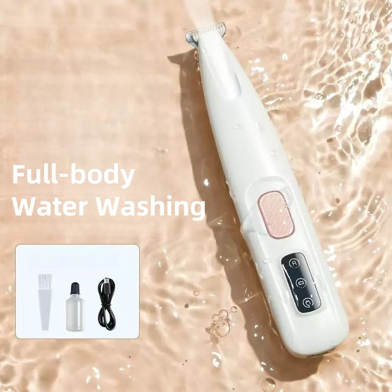 [DFC]Pet Foot Hair Trimmer, Cat And Dog Hair Trimmer, Dog Foot Sole Electric Push With LED Light Lighting, Usb Charging Trimmer