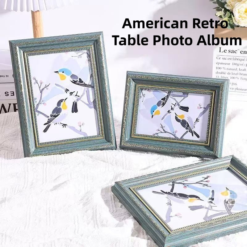 [DFC]American-style Photo Frames, Retro Photo Frames, Wall-mounted Children's Photo Stands, New Home Gifts, Thanksgiving Gifts, Valentine's Day Gifts