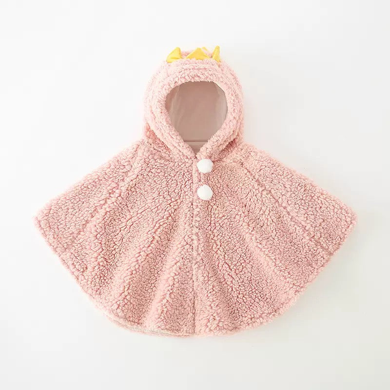 [DFC] Windproof Coat For Spring And Winter, Autumn And Winter Baby Shawl, Plush And Warm Style