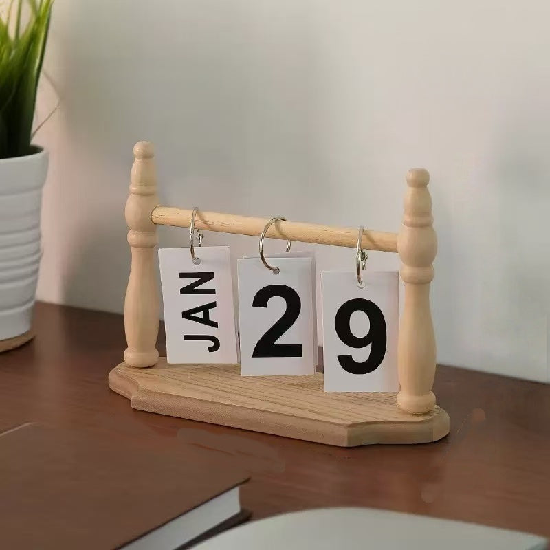 [DFC]Office Calendar, Detachable And Page-flipping Calendar, Simple Style Calendar, Desk Placed, Living Room Or Dormitory