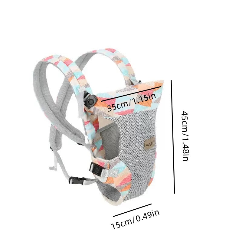 Simple baby carrier for going out, dual-purpose front and back waist stool, baby front-hugging horizontal waist stool, fashionable baby carrier, weight 345g